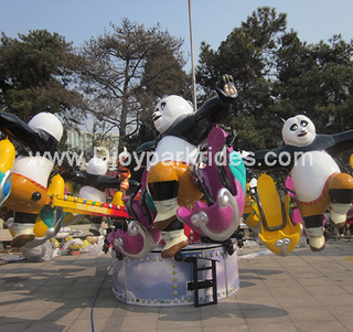 DJTR13 Kungfu Panda Rides 16 Persons 